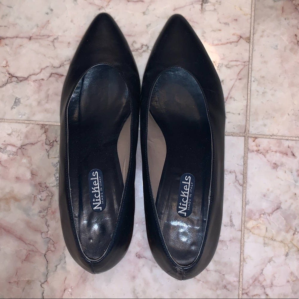 Nickels Low Black Heel